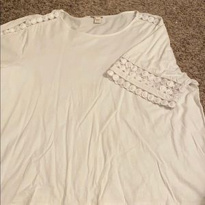 White J Crew Top